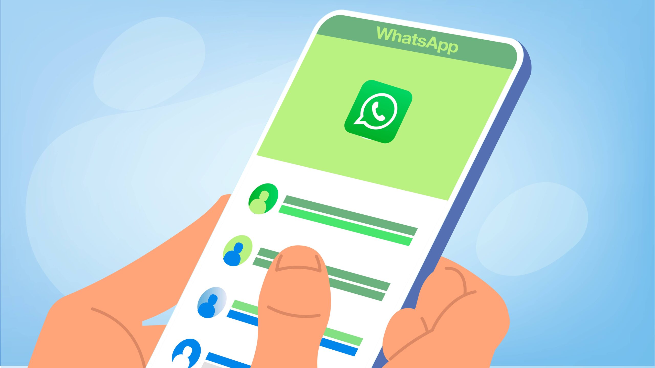 whatsapp illustration